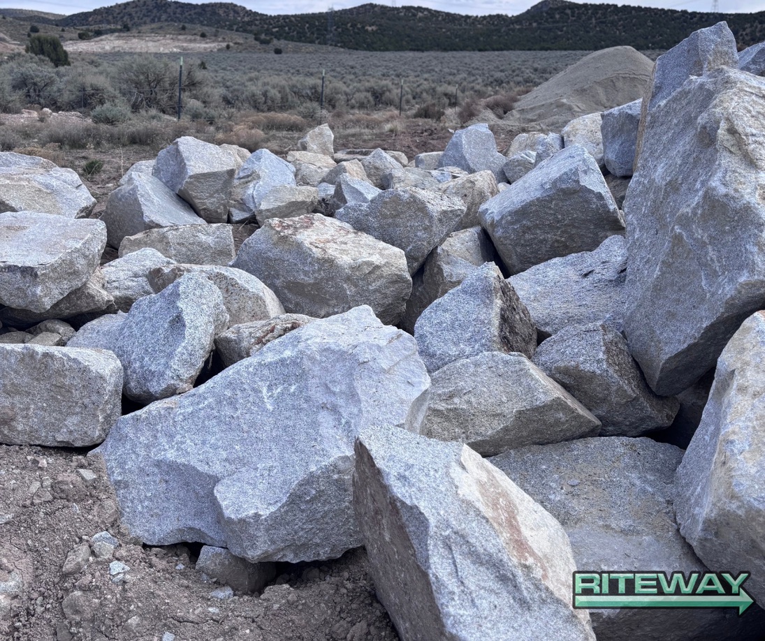 Cookies and Cream Granite Boulders