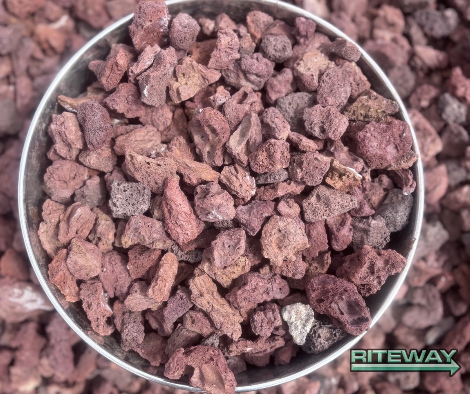 Red Lava Rock 1.5 inch